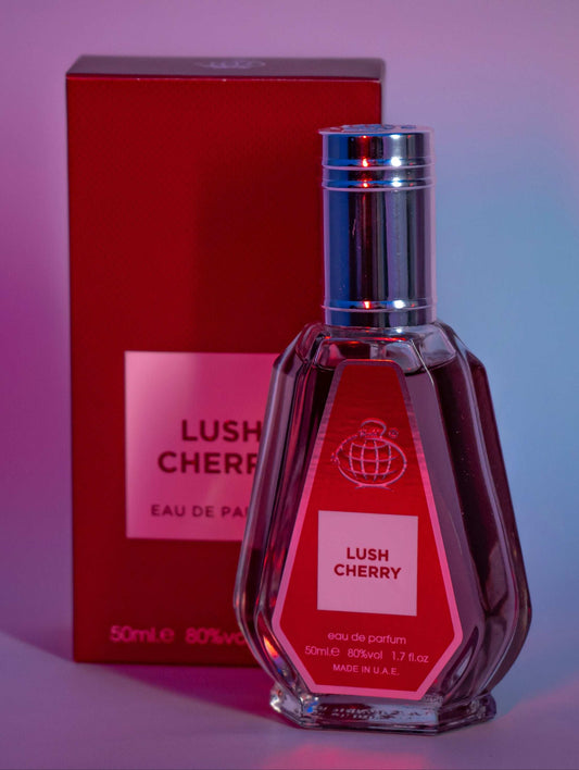 Fragrance World Lush Cherry - Perfume Árabe Original para Mujer