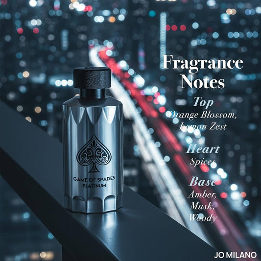Jo Milano Paris - Game of Spades Platinum 100ml Parfum - Neyi Essence