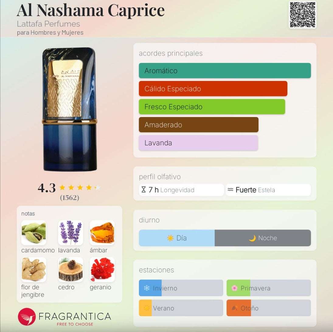 Lattafa – Al Nashama Caprice