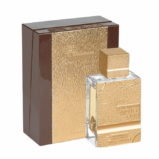 Al Haramain Amber Oud Gold 999.9 Dubai Edition - Neyi Essence Perfumes Árabes en Canarias