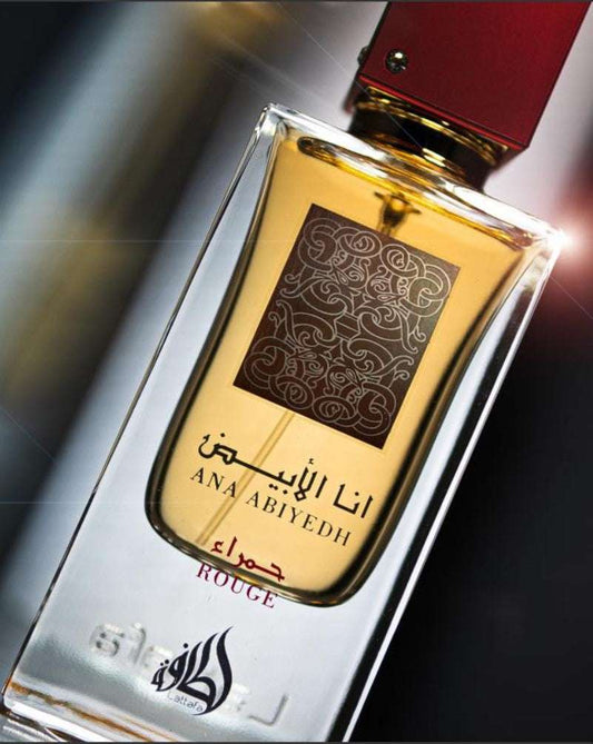 Lattafa - Ana Abiyedh Rouge - Neyi Essence Perfumes Arabes Canarias
