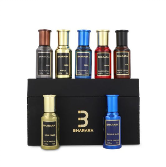 Bharara – The Collection – Set mini de fragancias unisex | Neyi Essence - Neyi Essence Perfumes Arabes Canarias