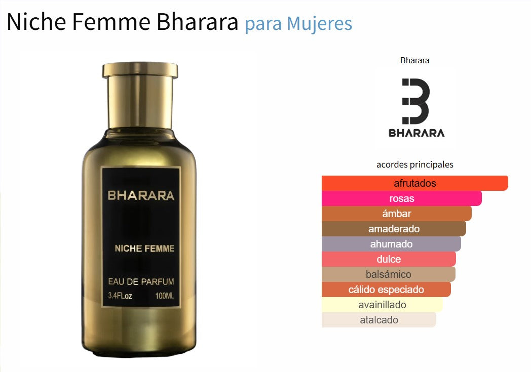 Bharara Niche Femme - Neyi Essence Perfumes Árabes