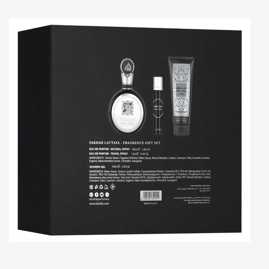 Lattafa - Fakhar Homme Gift Set 3Pcs