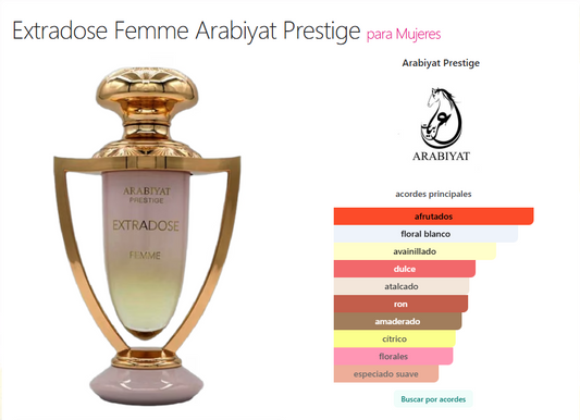 Arabiyat Prestige Extradose Femme Perfume Femenino Intenso