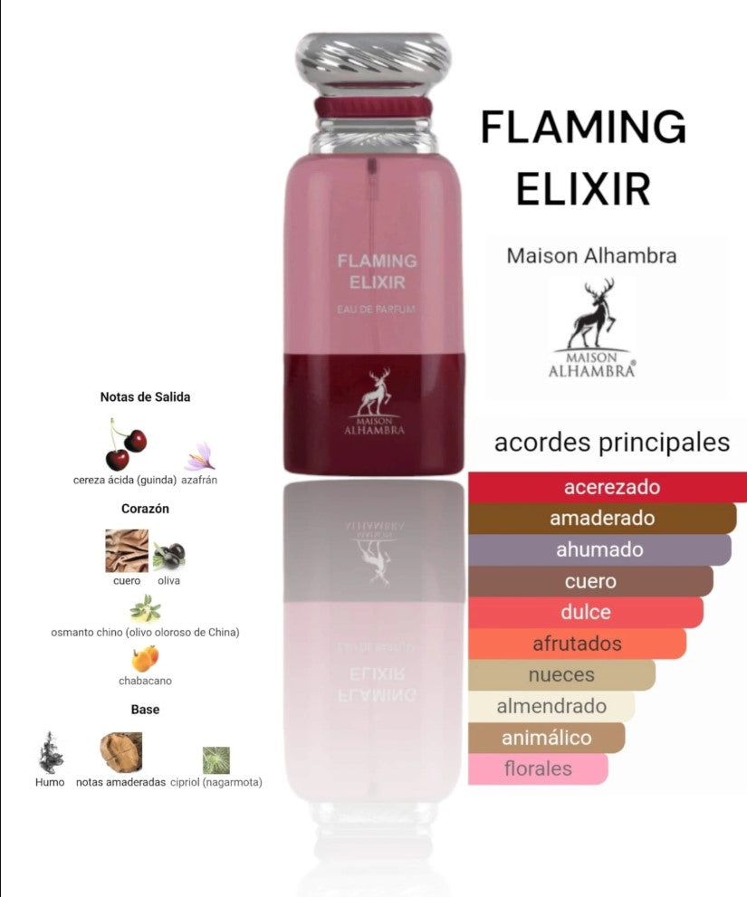 Maison Alhambra – Flaming Elixir - Neyi Essence Perfumes Árabes