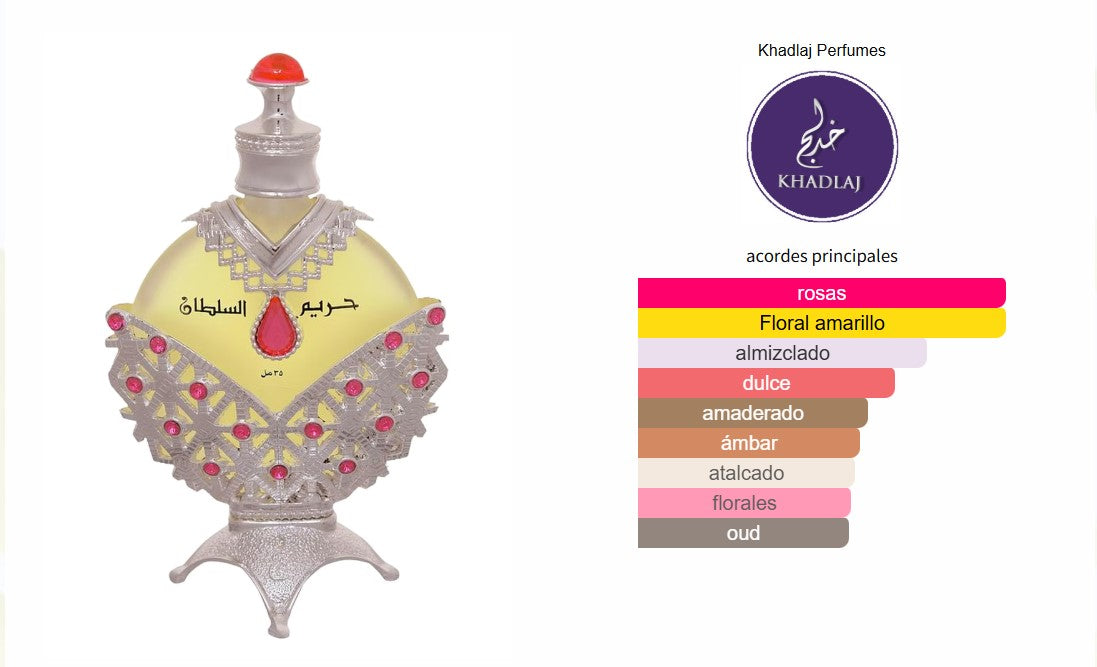 Khadlaj Hareem Al Sultan Silver - Neyi Essence Perfumes Árabes en Canarias