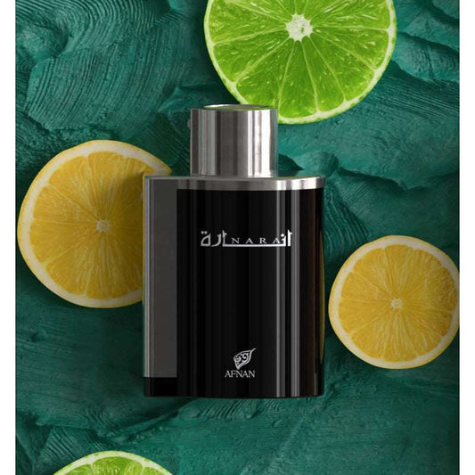 Afnan Inara Black Eau de Parfum Unisex 100 ml – Perfume Unisex Amaderado‑Cuero Aromático