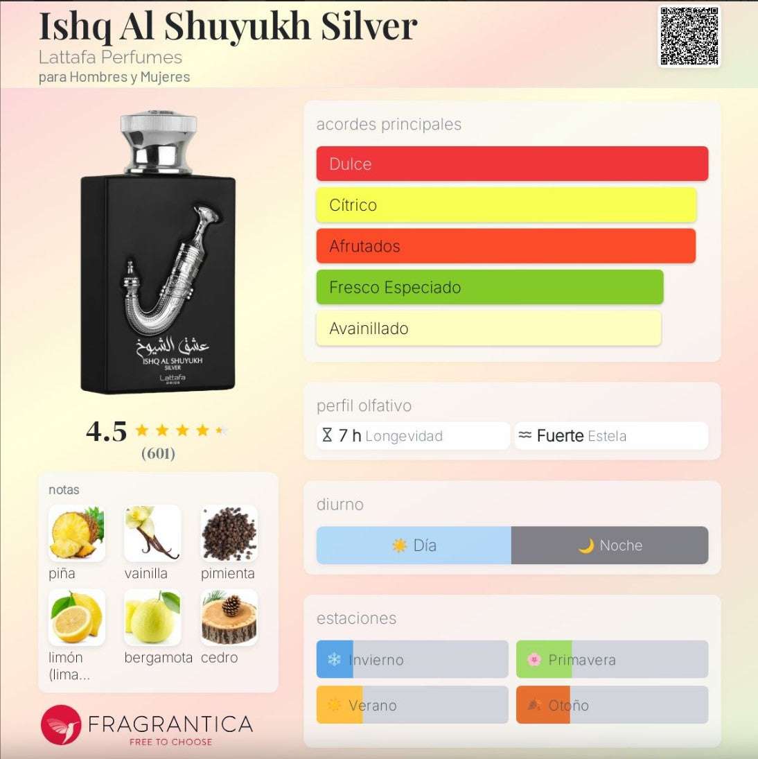 Lattafa – Ishq Al Shuyukh Silver