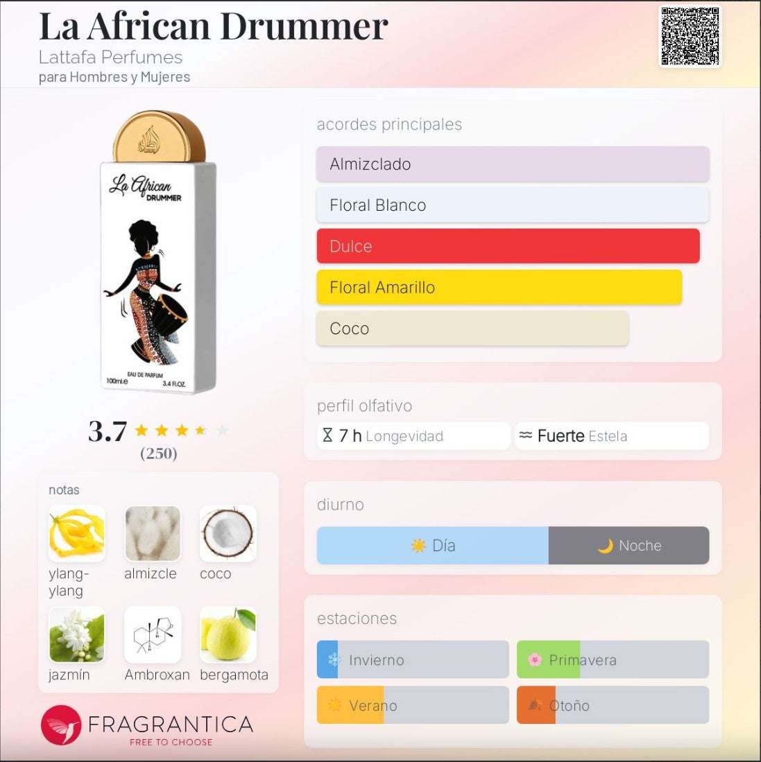 Lattafa La African Drummer