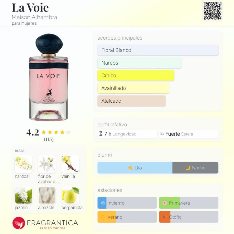 Maison Alhambra – La Voie 100ml | Neyi Essence