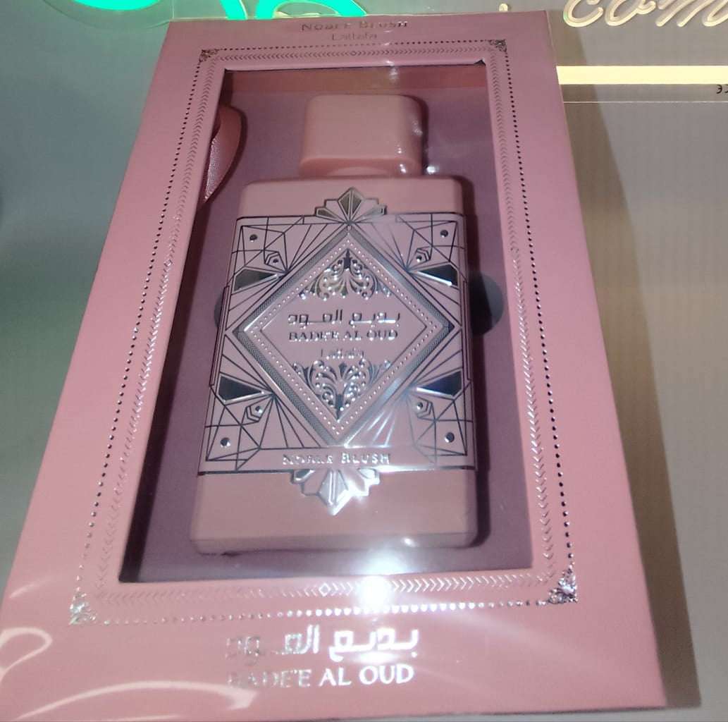 Lattafa Badee al Oud Noble Blush – Perfume Árabe Original para Mujer