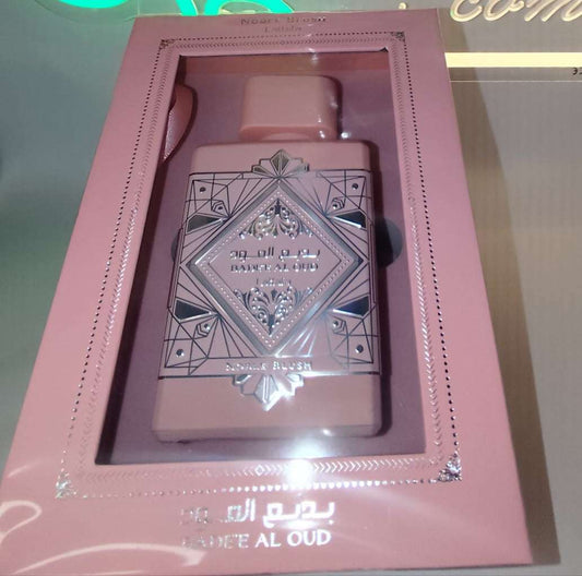 Lattafa Badee al Oud Noble Blush – Perfume Árabe Original para Mujer