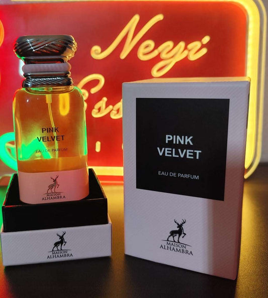 Maison Alhambra Pink Velvet – Perfume Árabe Original para Mujer
