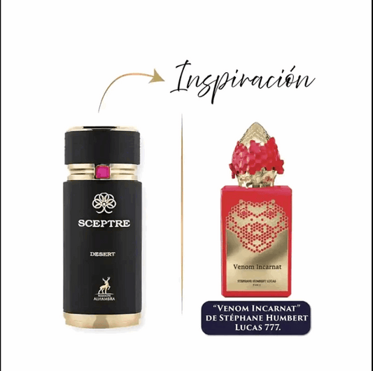 Maison Alhambra - Sceptre desert - Neyi Essence Perfumes Arabes Canarias