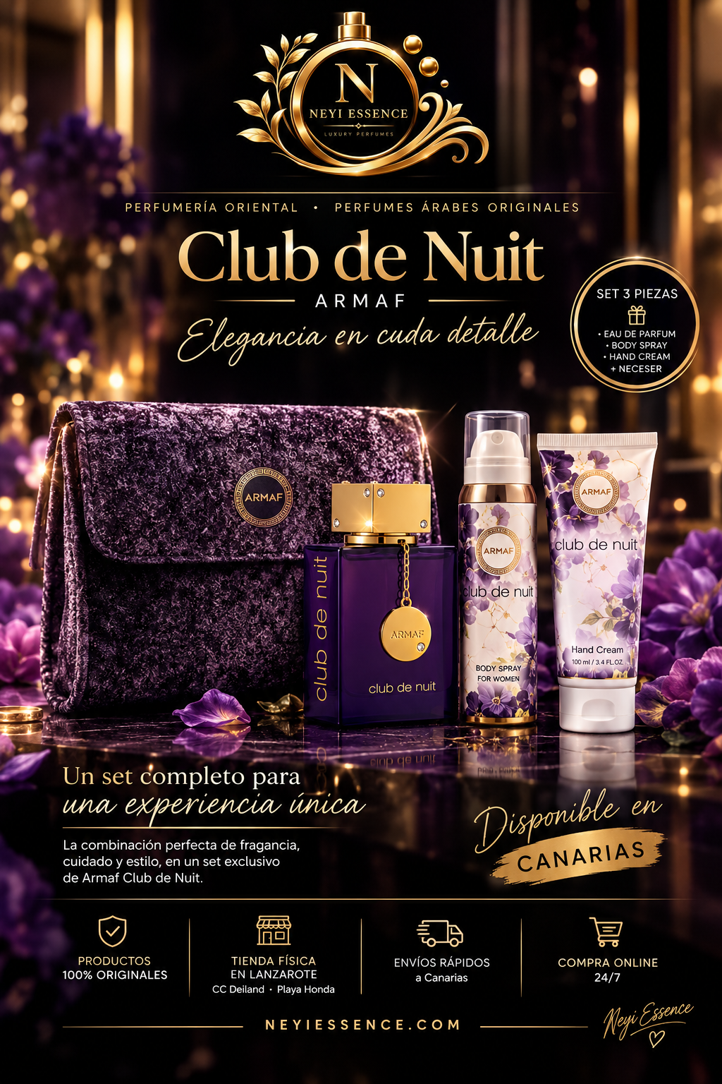 Armaf - Set Club de Nuit Maleka 3 PCS