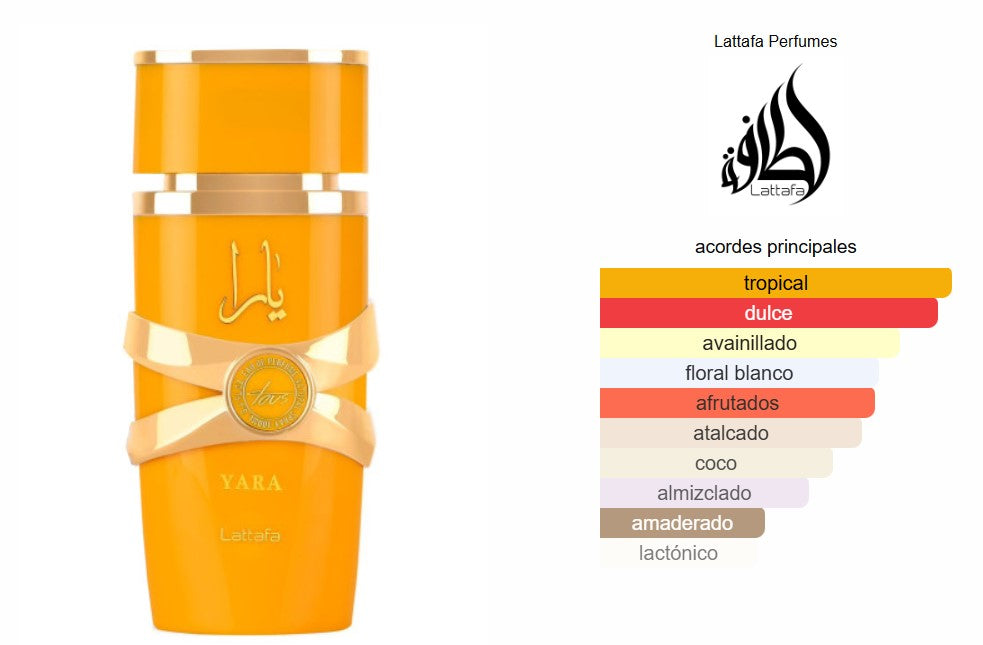 Lattafa Yara Tous – Perfume Árabe Original para Mujer