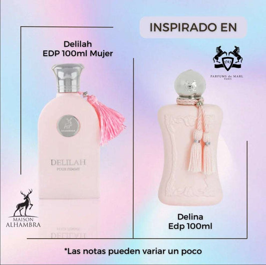 Maison Alhambra Delilah Pour Femme - Neyi Essence Perfumes Árabes