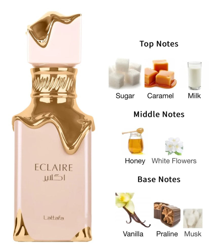 Lattafa Eclaire – Perfume Árabe Original para Mujer