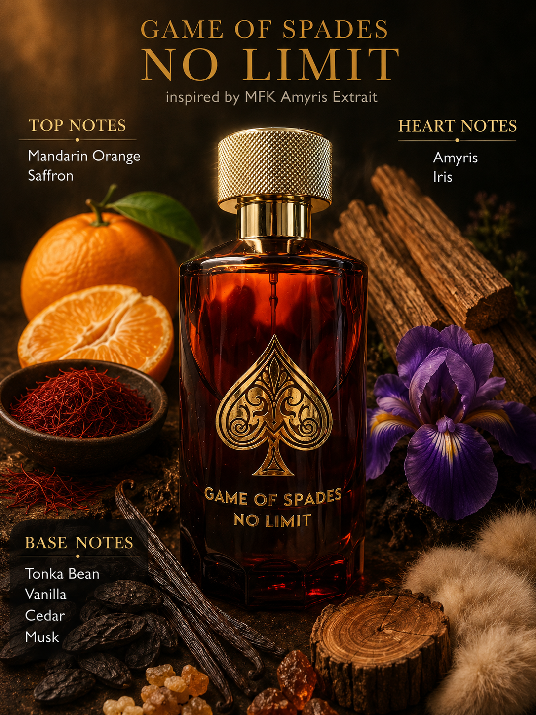 Jo Milano Paris - Game of Spades No Limit 100ml Parfum
