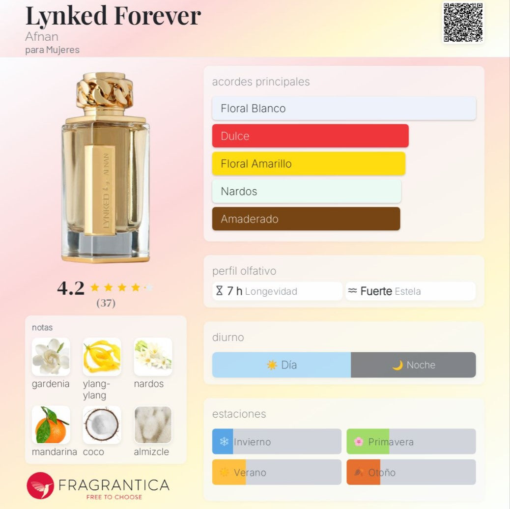 Afnan – Lynked Forever 100 ml | Neyi Essence Canarias