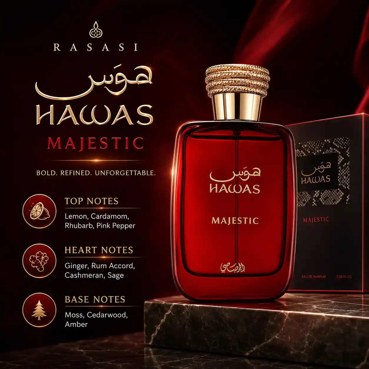 Rasasi - Hawas Majestic 100ml Eau de Parfum