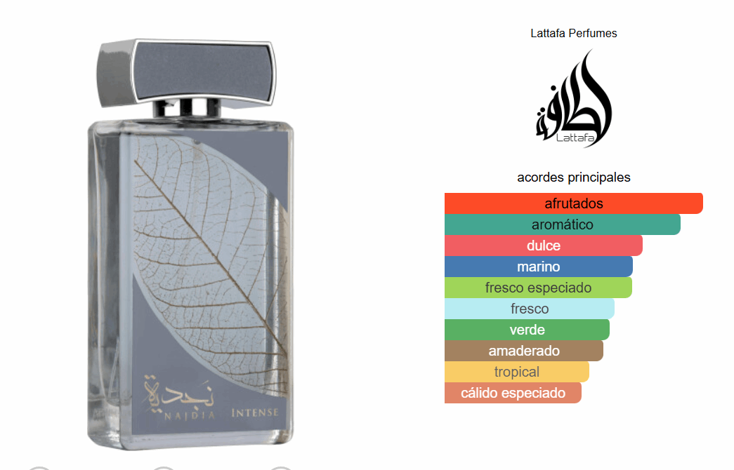 Lattafa Najdia Intense - Neyi Essence Perfumes Árabes en Canarias