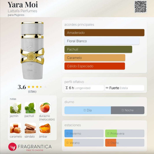 Lattafa - Yara Moi 5ml Aceite Perfumado