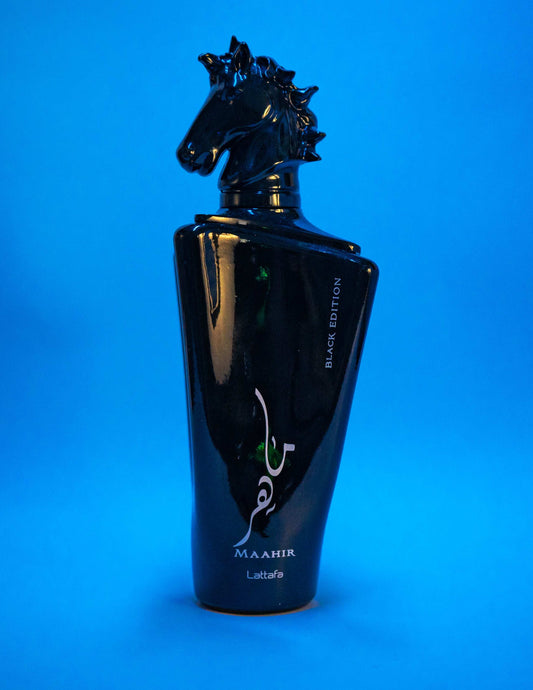 Lattafa Maahir Black Edition  Perfume Árabe Original para Hombre 100ML