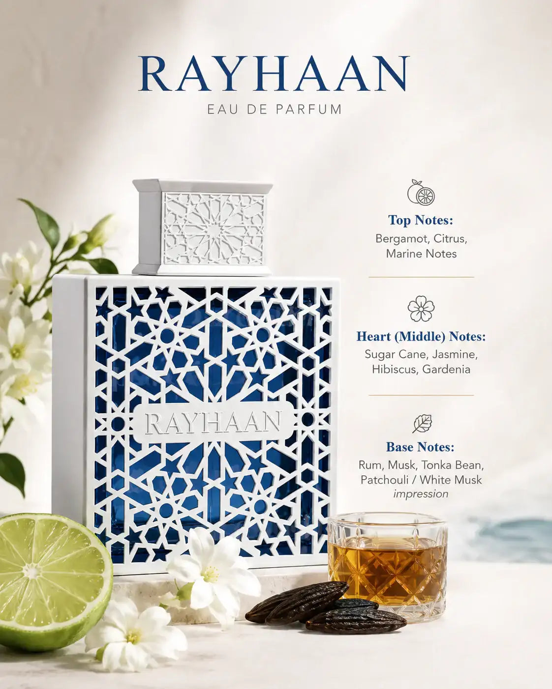Rayhaan - Azul 100ml Eau de Parfum - Neyi Essence