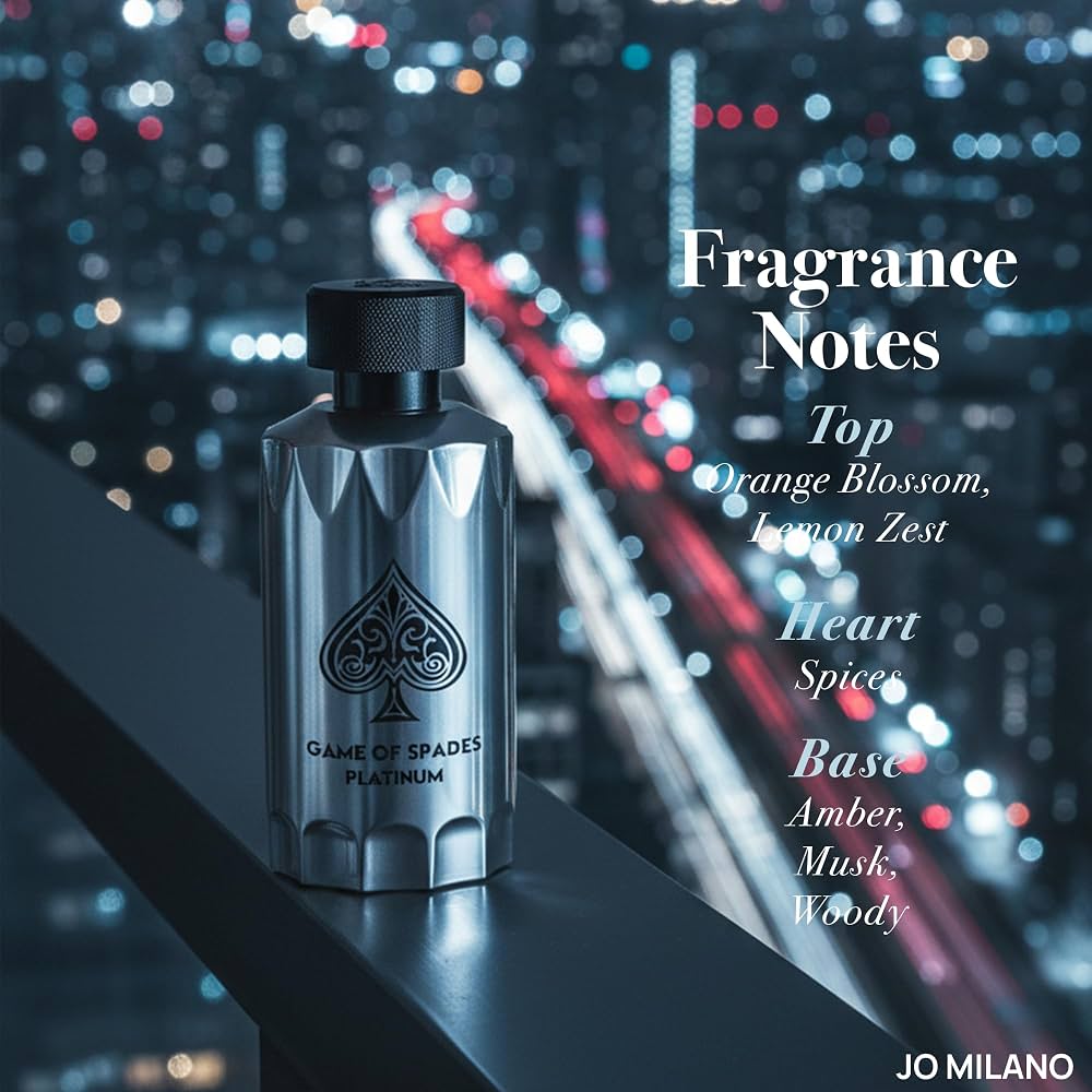 Jo Milano Paris - Game of Spades Platinum 100ml Parfum