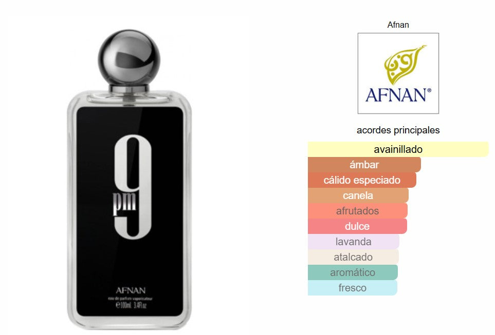 Afnan – 9PM – Perfume Árabe Original para Hombre