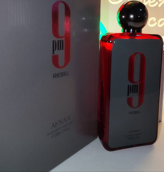 Afnan 9PM Rebel – Perfume Árabe Original para Hombre