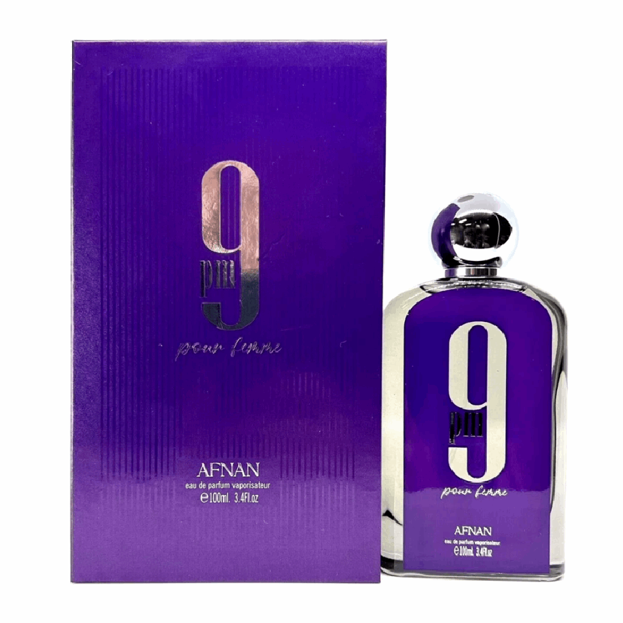 Afnan – 9 PM Pour Femme | Neyi Essence - Neyi Essence  Perfumes Arabes Canarias