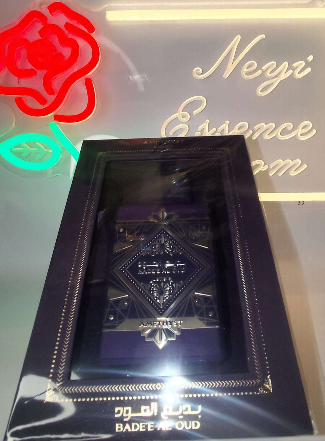 Lattafa Badee al Oud Amethyst – Perfume Árabe Original Unisex