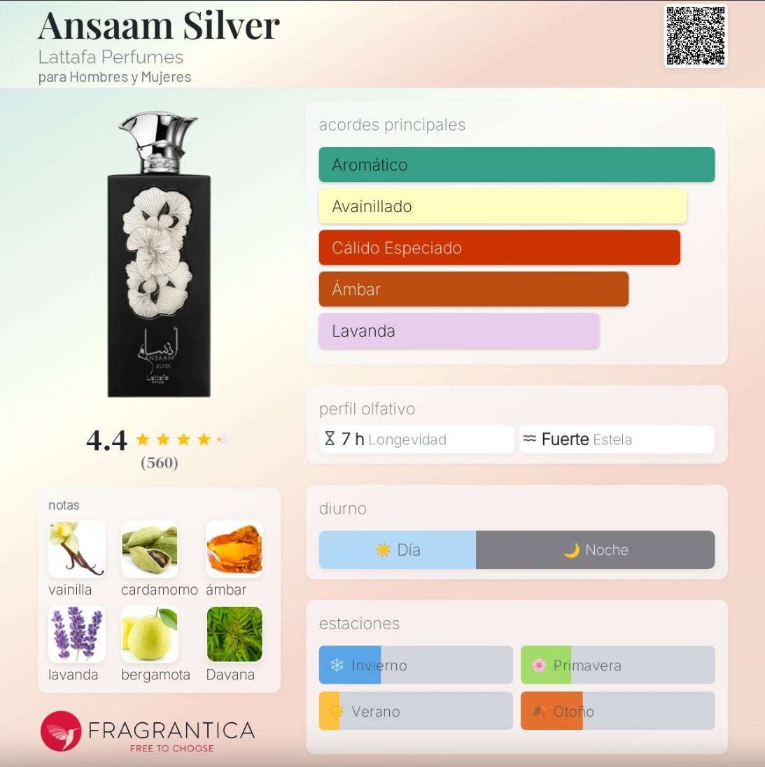 Lattafa Ansaam Silver