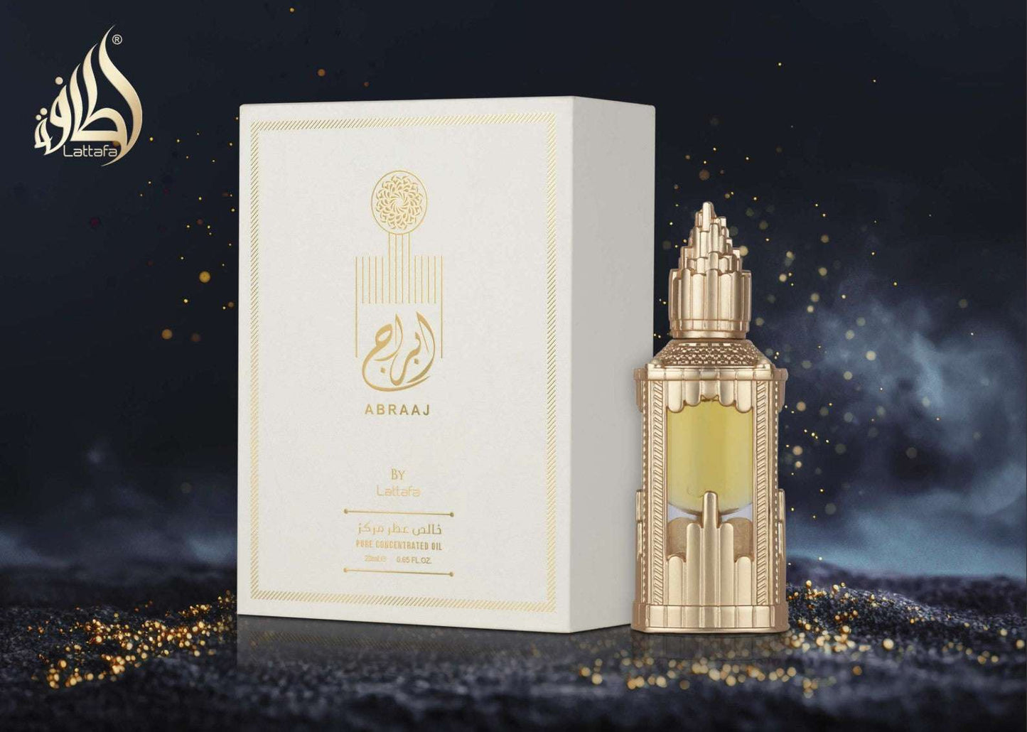 Lattafa - Abraaj Pure Concentrated Oil 20 ml - Neyi Essence  Perfumes Arabes Canarias