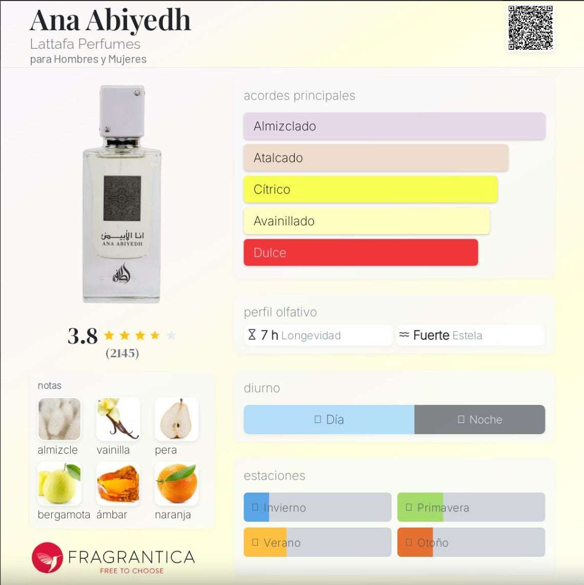 Lattafa - Ana Abiyedh White