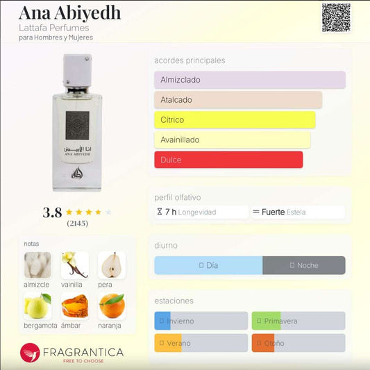 Lattafa - Ana Abiyedh White