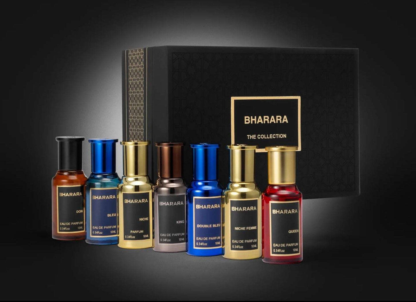Bharara – The Collection – Set mini de fragancias unisex | Neyi Essence - Neyi Essence  Perfumes Arabes Canarias