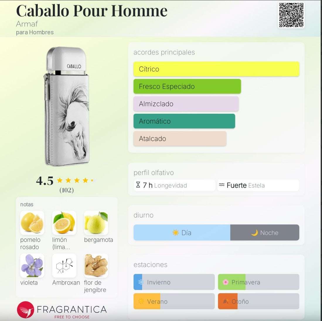 Armaf – Caballo Pour Homme - Neyi Essence Perfumes Árabes