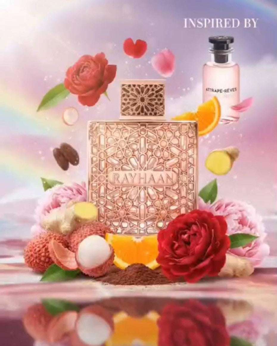 Rayhaan Divine 100ml Attrape Reves系 モテ香水 Rayhaan Divine 100ml femenino | Neyi Essence – Neyi Essence