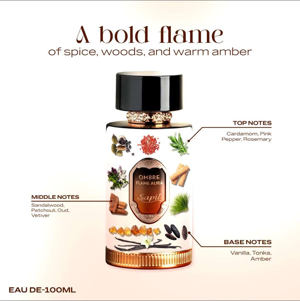 Sapil  – Ombre Flame Aura 100ml | Neyi Essence