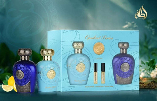Lattafa – Giftset Opulent Dubai & Blue Oud Elixir | Neyi Essence