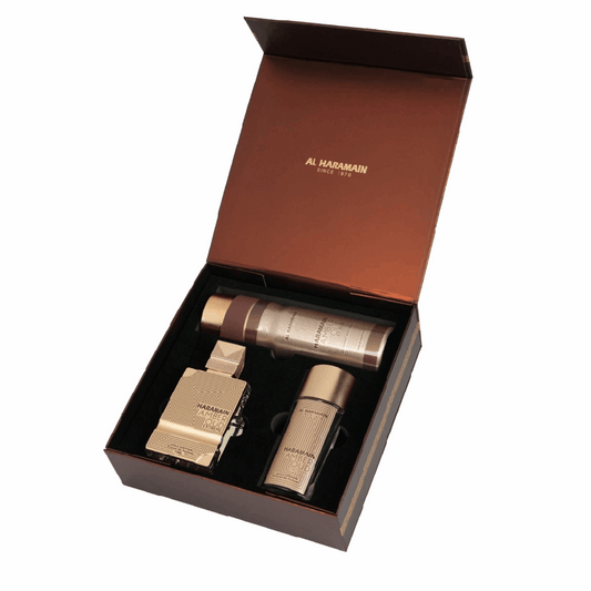 Al Haramain Amber oud Extreme Gold Edition Perfume Gift Set