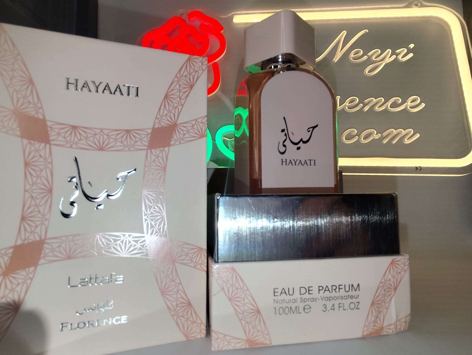 Lattafa Hayaati Florence Perfume Árabe Original para Mujer
