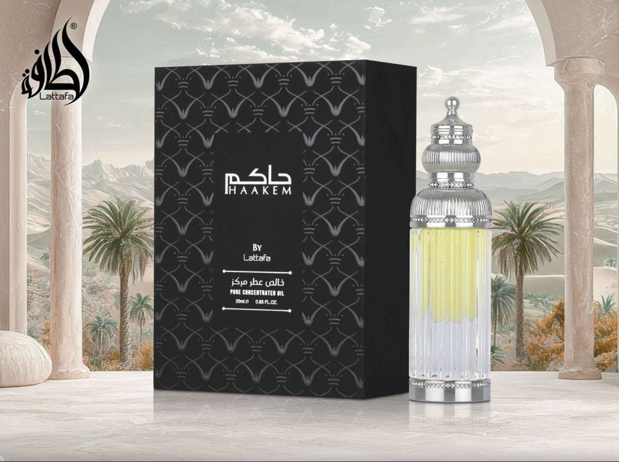 Lattafa - Haakem Pure Concentrated Oil 20 ml - Neyi Essence  Perfumes Arabes Canarias