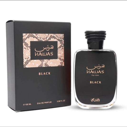 Rasasi Hawas Black - Neyi Essence Perfumes Árabes en Canarias