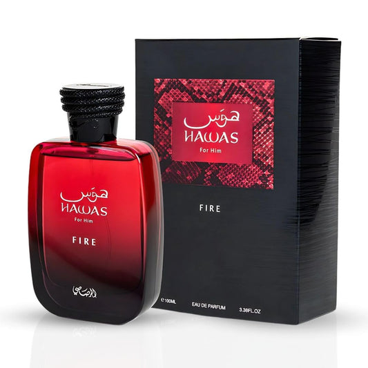 Rasasi Hawas Fire - Neyi Essence Perfumes Árabes