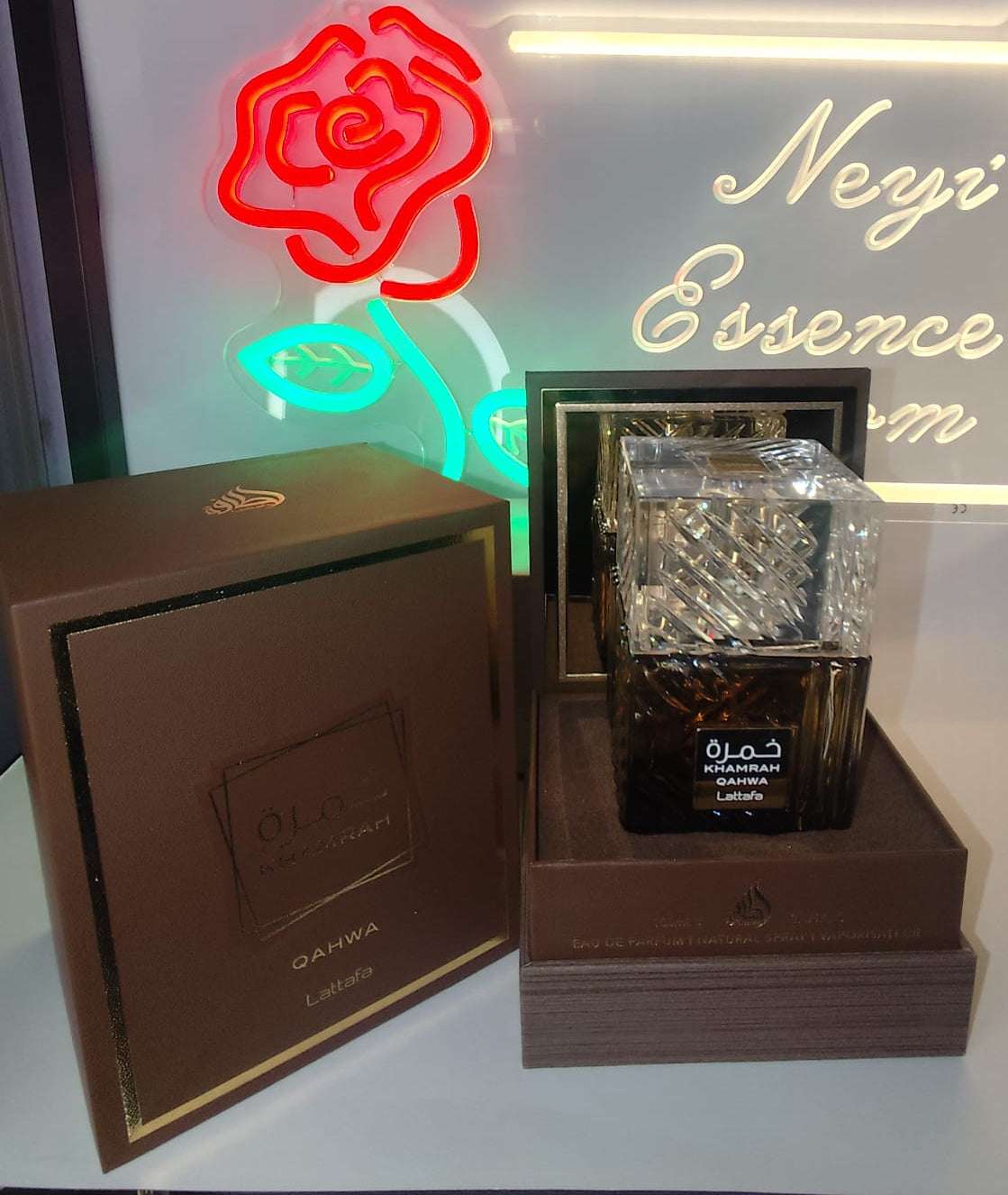 Lattafa Khamrah Qhawah – Perfume Árabe Original Unisex